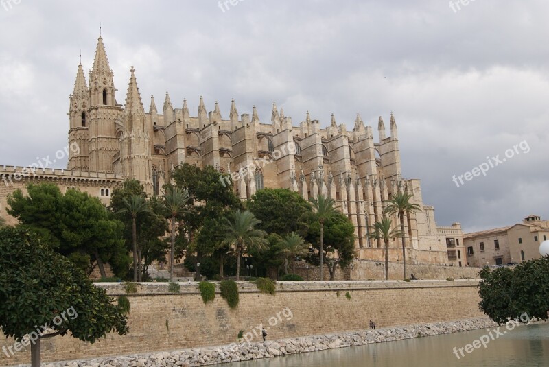 Church Cathedral Palma Dom Mallorca