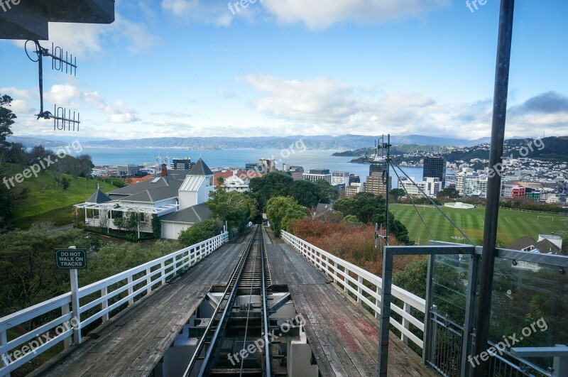 New Zealand Wellington Cable Car City Free Photos