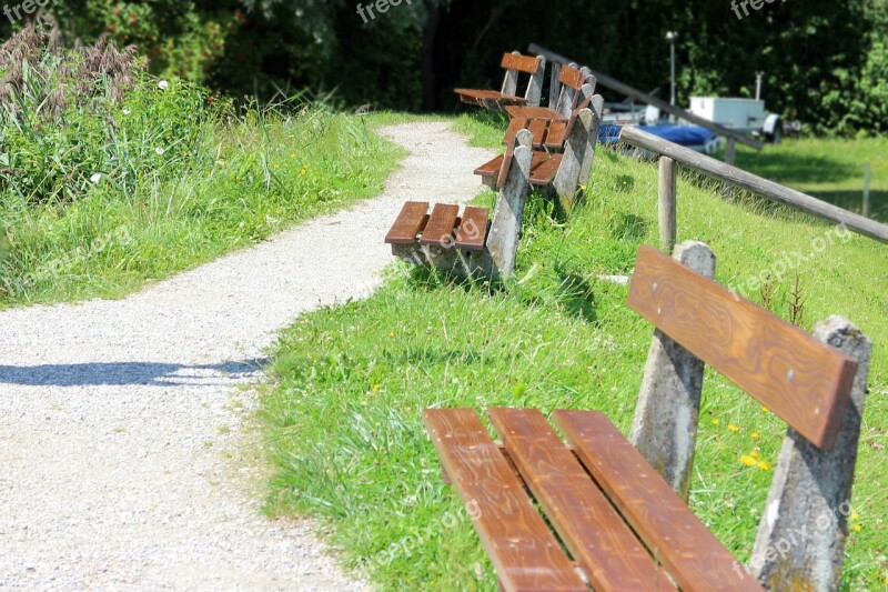 Bench Benches Bank Seat Out