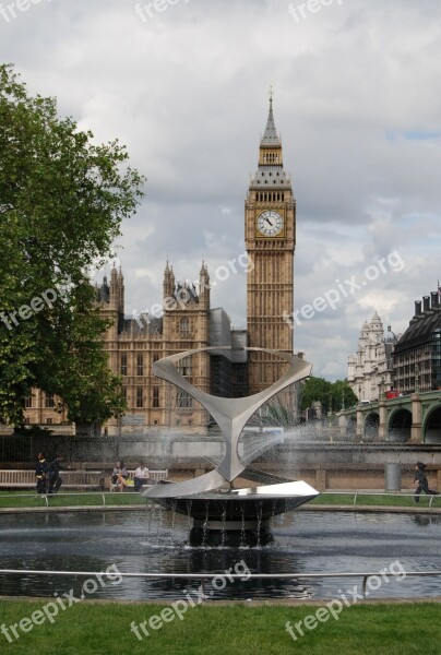 Big Ben Westminster Parliament Clock London