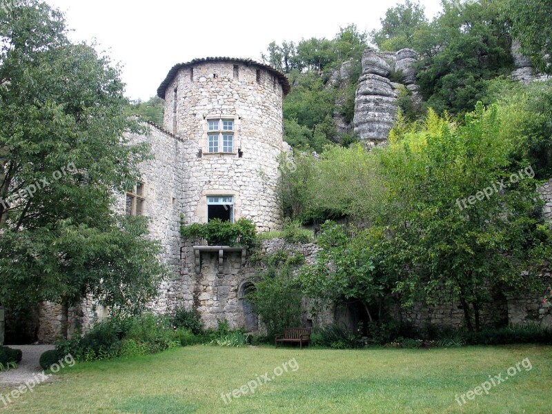 Auvergne Tower Castle Free Photos