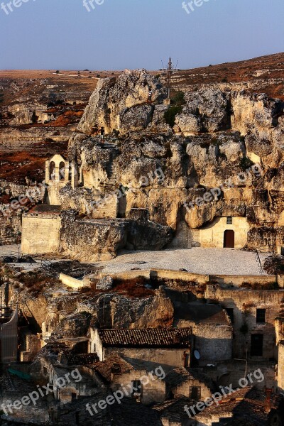 Matera Sassi Italy Free Photos