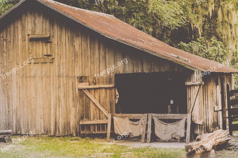 Barn Farm Agriculture Rural Country