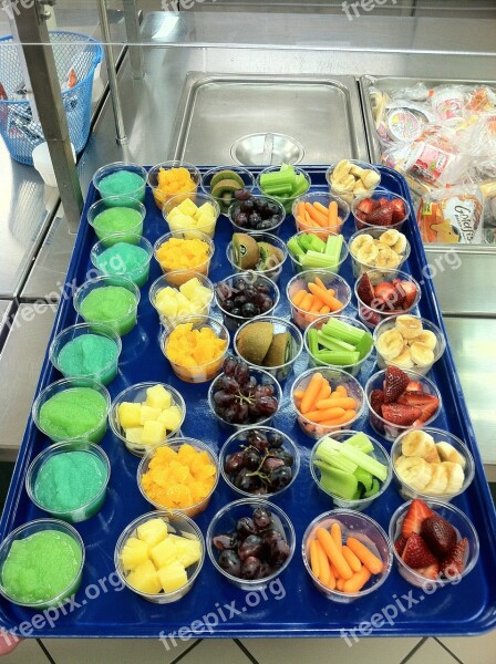 Fruit Cafeteria Food Fresh Snack