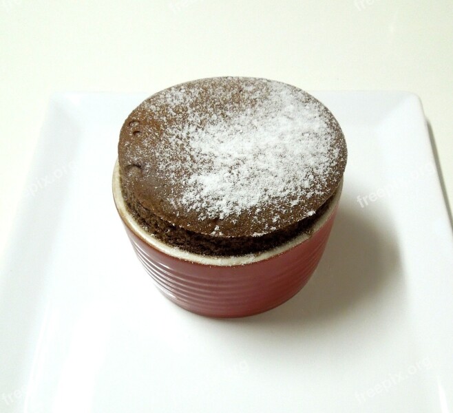 Soufflé Sweet Chocolate Goodies Candy