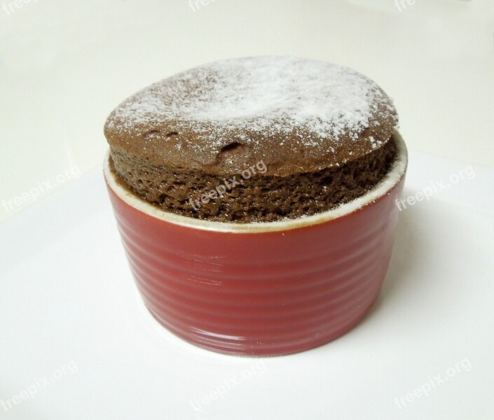 Soufflé Sweet Chocolate Goodies Candy