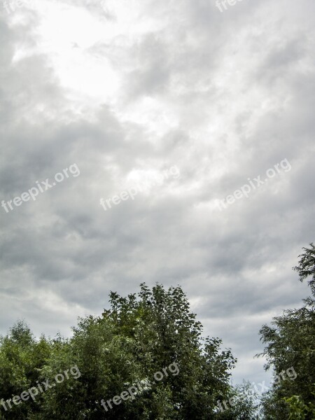 Storm Sky Stormy Cloud Before The Storm