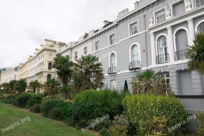 Residential Area England Nobel Houses Garden