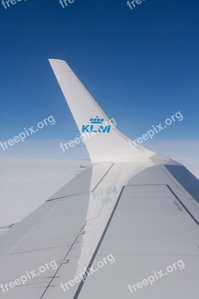 Flying Klm Flight Transport Airline