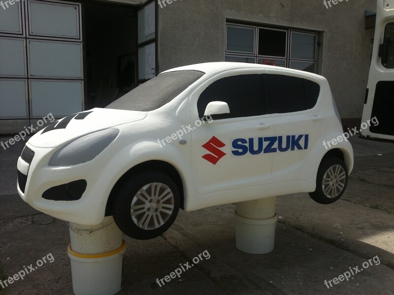 Car Suzuki Model Decoration Polystyrene