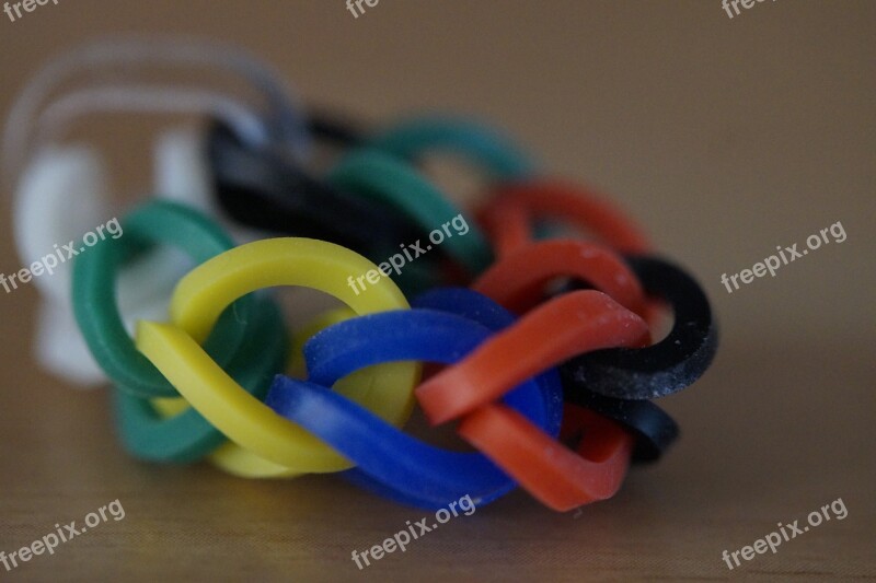 Bracelet Rubber Loom Loomband Trend