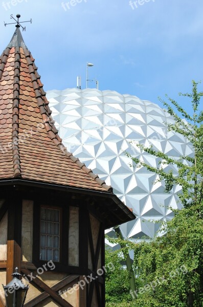 Eurosat Europa Park Architecture Rust Germany