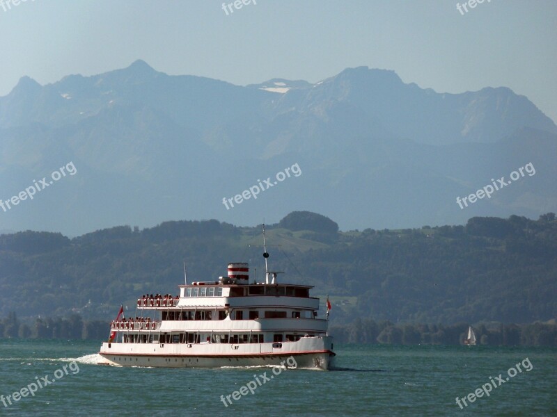 Ship Excursion Ship Boat Lake Constance Tourist Attraction