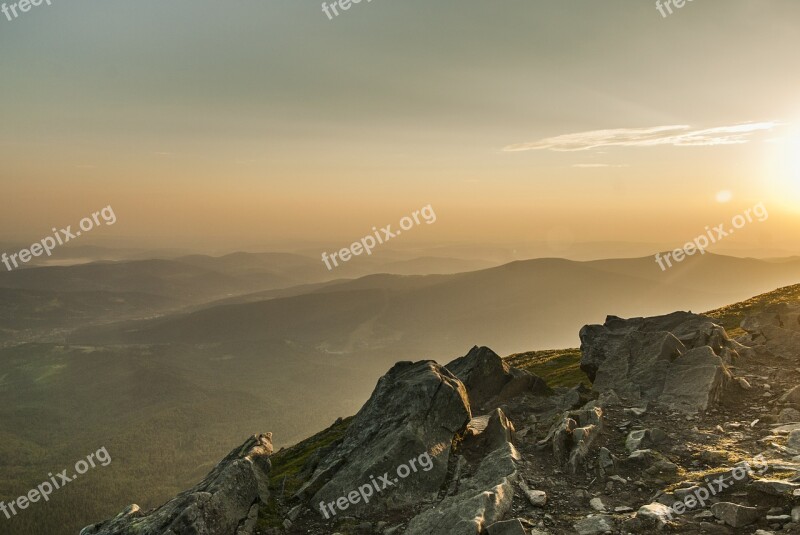 Mountains Babia Top East Poland Free Photos