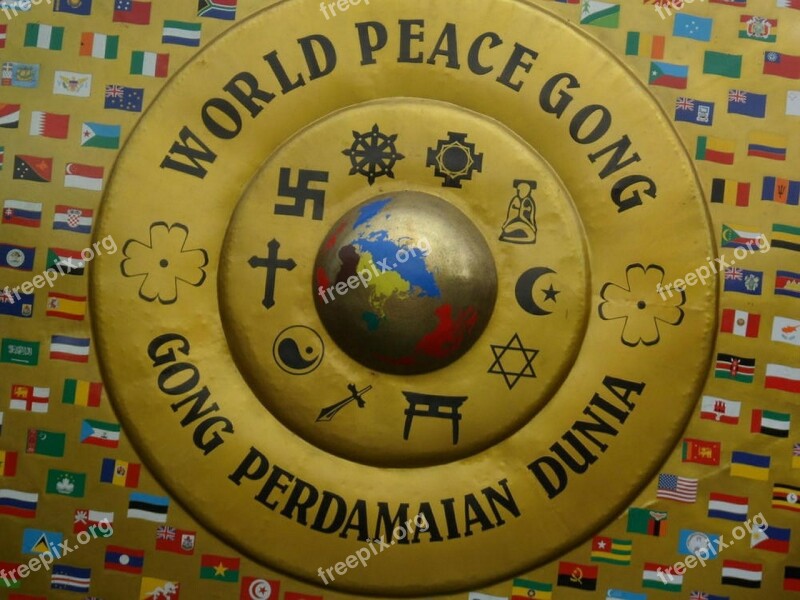 Gong Peace Bali Free Photos