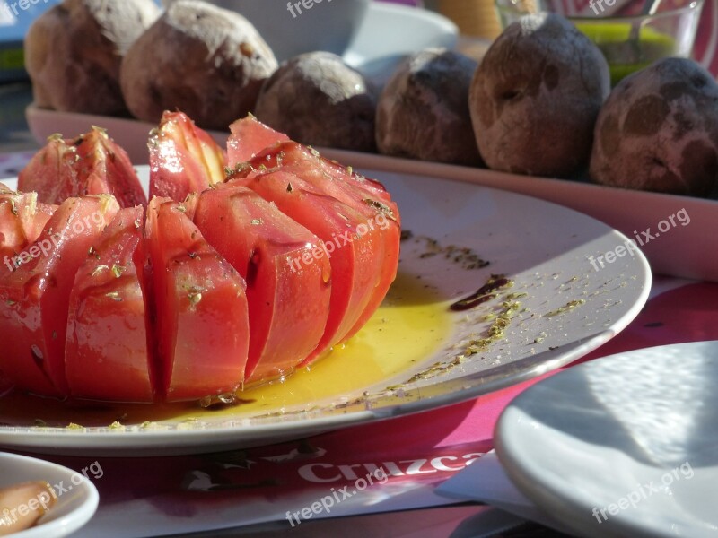 Food Court Tomato Sliced Spanish