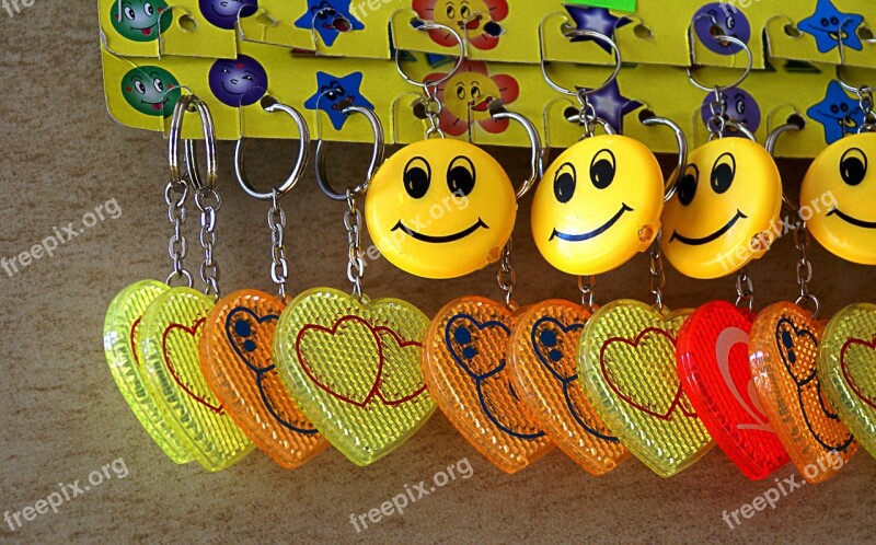 Keyrings Toys Pendants Gadgets Hearts