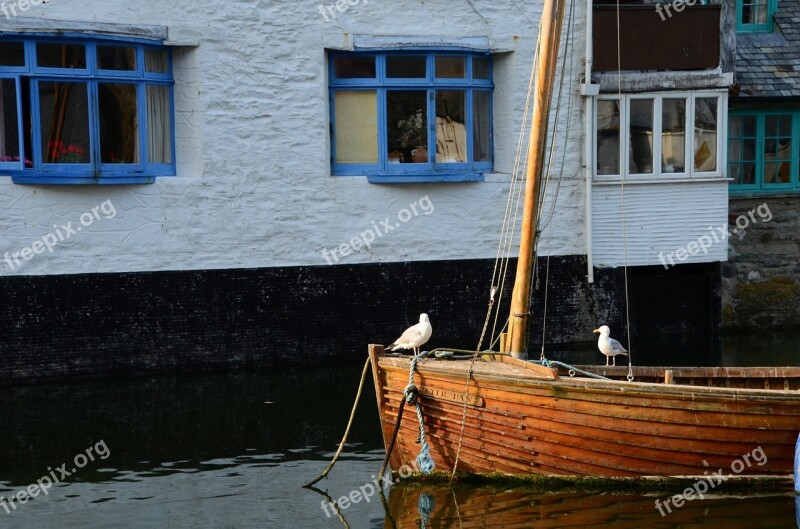 Fishing Boat Port Romantic Water Boat