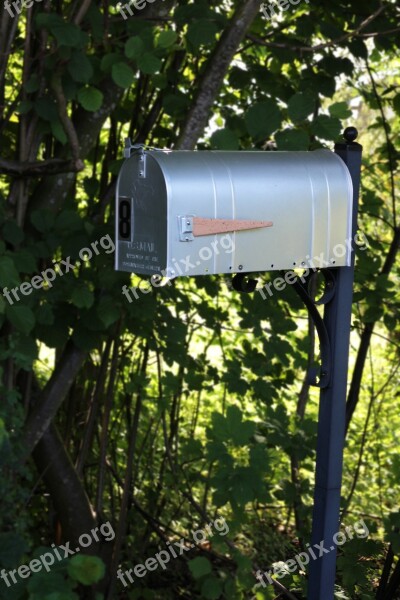 Mailbox Usa Mail Box Letter Box Post