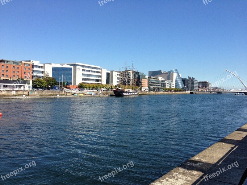 Dublin Ireland Irish Liffey Free Photos