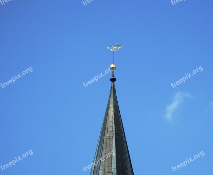 Steeple Great Christianity Faith Horizon