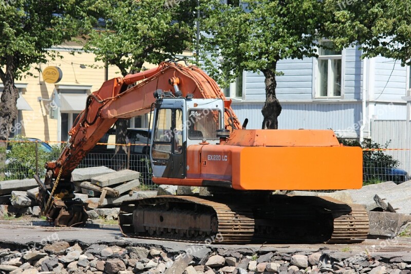 Construction Machine Shovel Earth-moving Machinery Free Photos