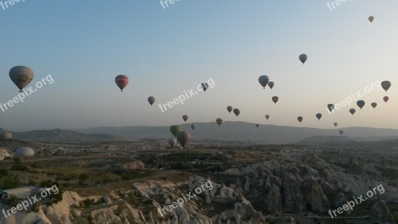 Hot Air Balloon Balloon Hot Air Balloon Ride Adventure Turkey