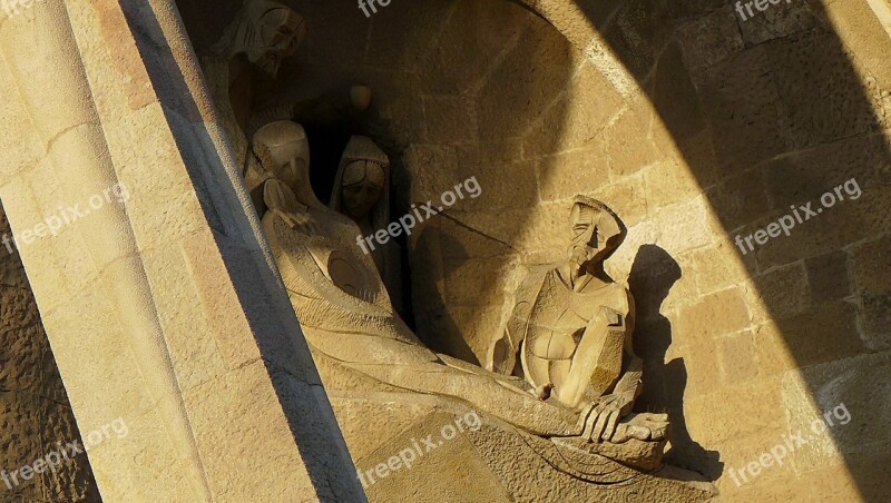 Religion Shadow Sagrada Família Free Photos