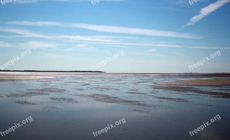 Watts Ebb North Sea Föhr Free Photos