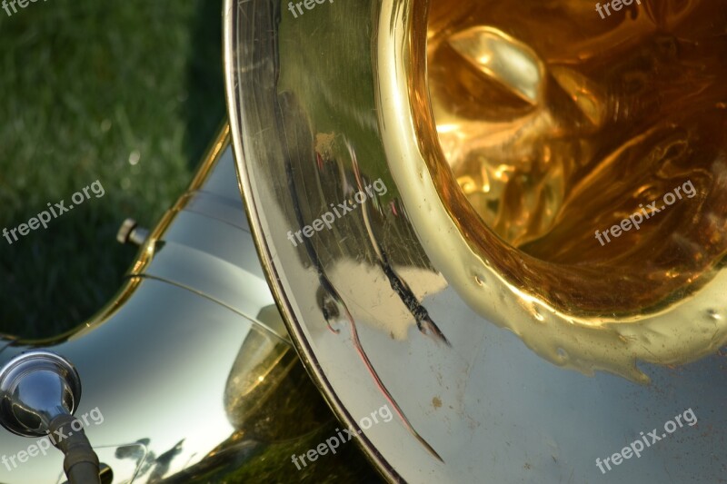 Tuba Music Instrument Band Brass