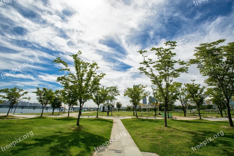 Seoul Yeoido Sky Cloud Korea