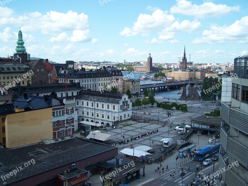 Stockholm Slussen City Museum Free Photos