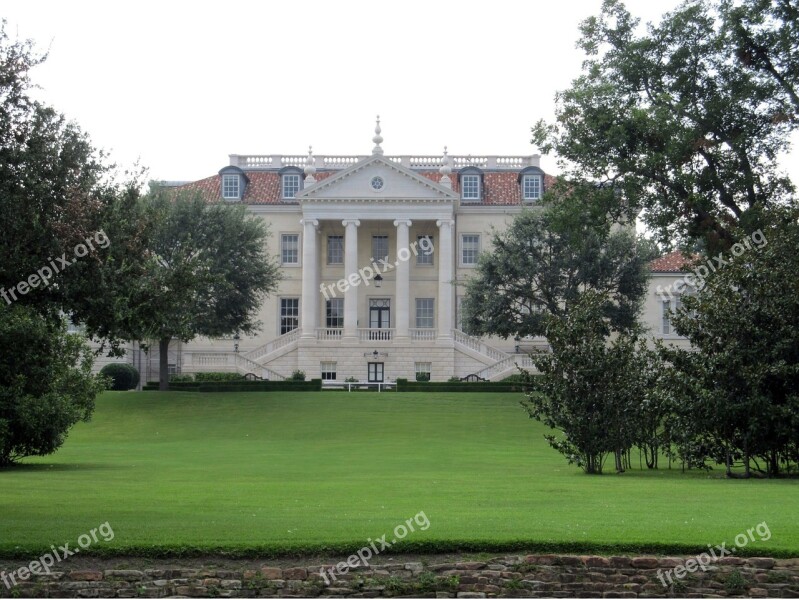 Mansion Lawn Creek Architecture Real Estate