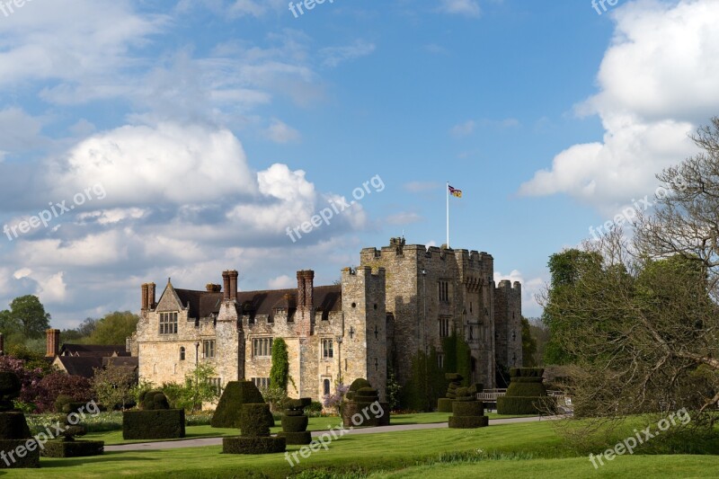 Castle Hever Castle Kent Architecture Moat