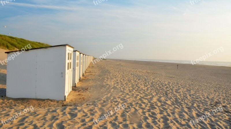 Beach Beach Hut Sand Free Photos