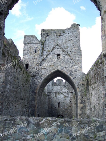 Arches Castle Stone Historical Tourism