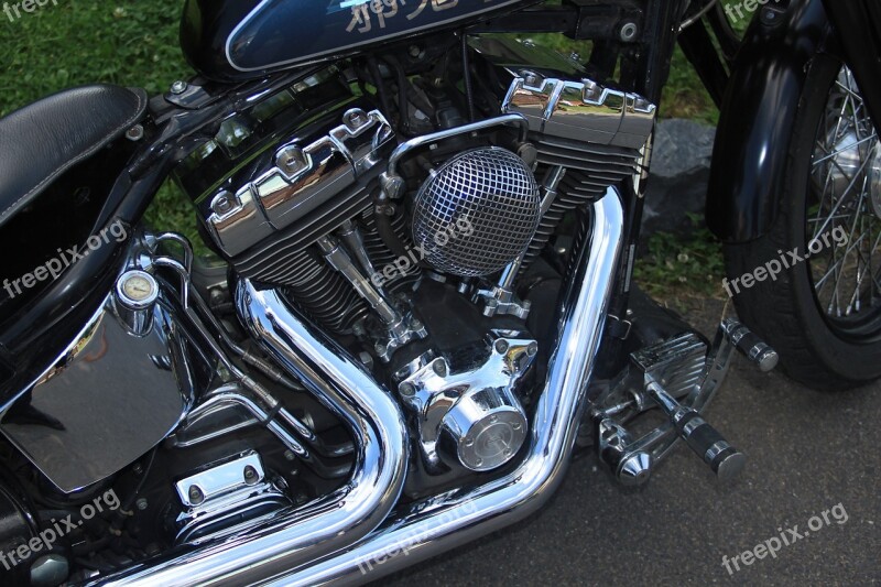 Motor Motorcycle Harley Davidson Free Photos