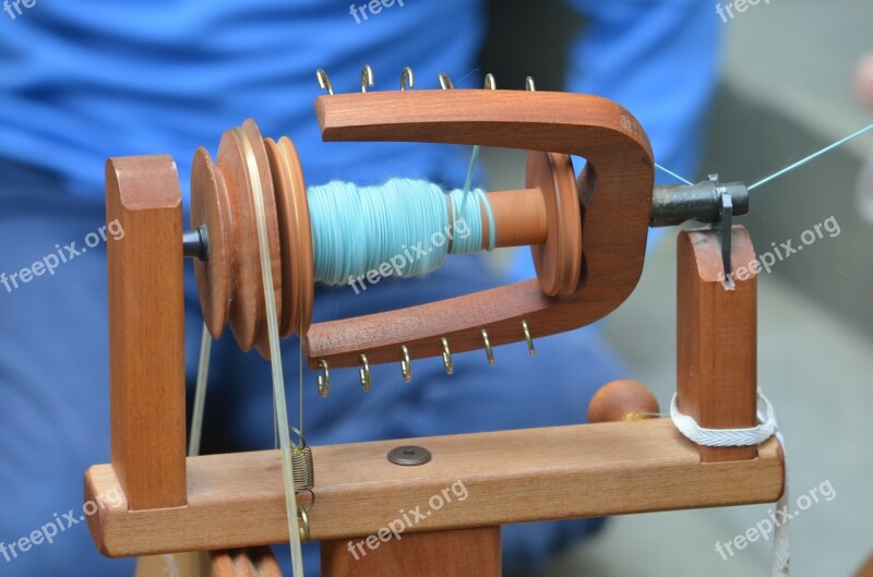 Craft Spin Spinning Wheel Hand Labor Clothing