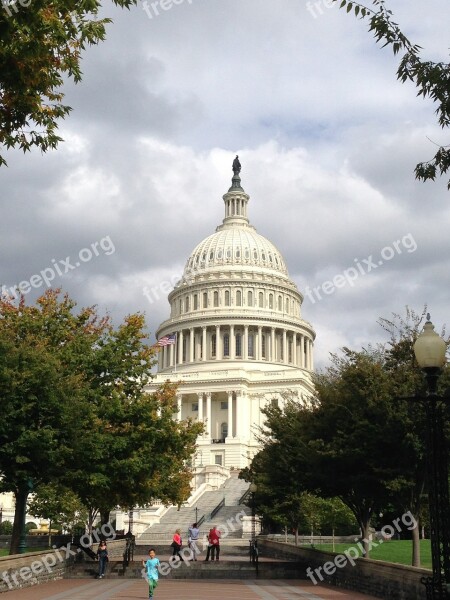 Capital Building Architecture Washington City