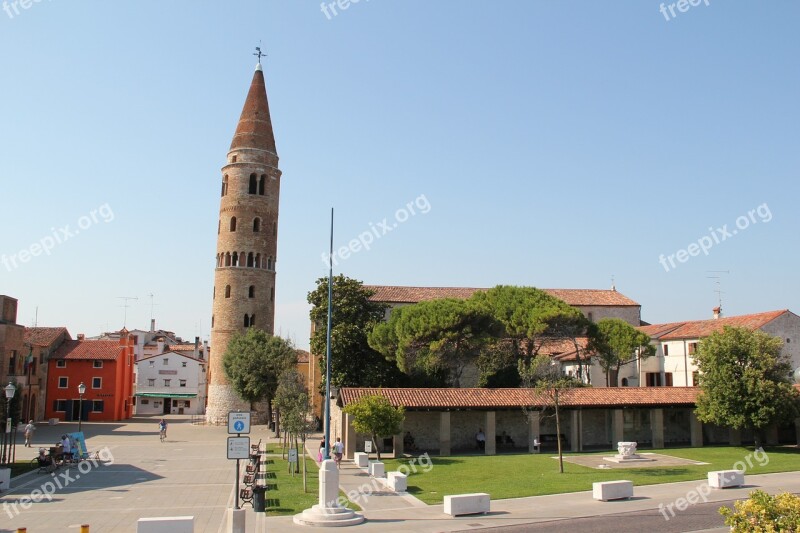 Caorle Bell Tower Campanile Italy Church