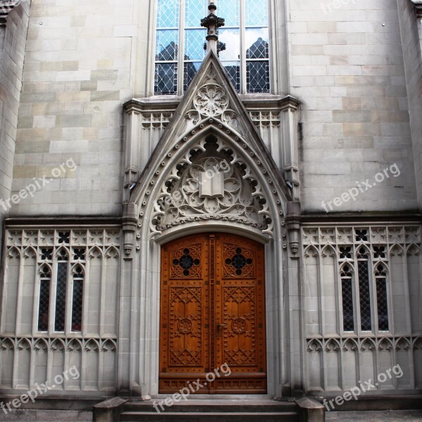 Architecture Church Basilica Portal St Laurenzen