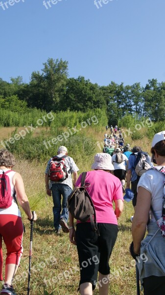 Hiking Hiker Cluniac Path Lot-et-garonne Free Photos