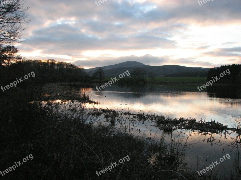 Waters Maar Lake Eifel Nature