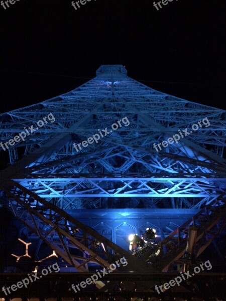 Eiffel Tower Tower Paris France Landmark