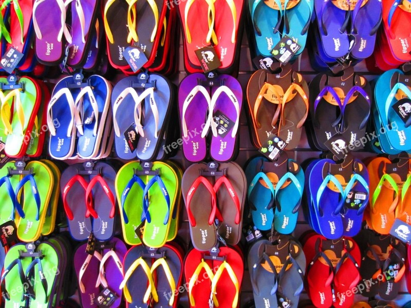 Sandals Footwear Colorful Fashion Shoes