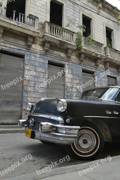 Auto Cuba Holguin Old Free Photos