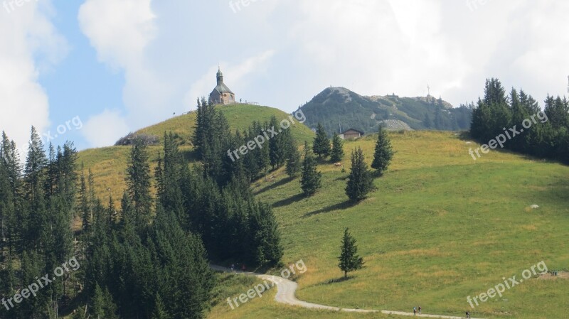 Wallberg Chapel Hiking Hiking Area Mountain