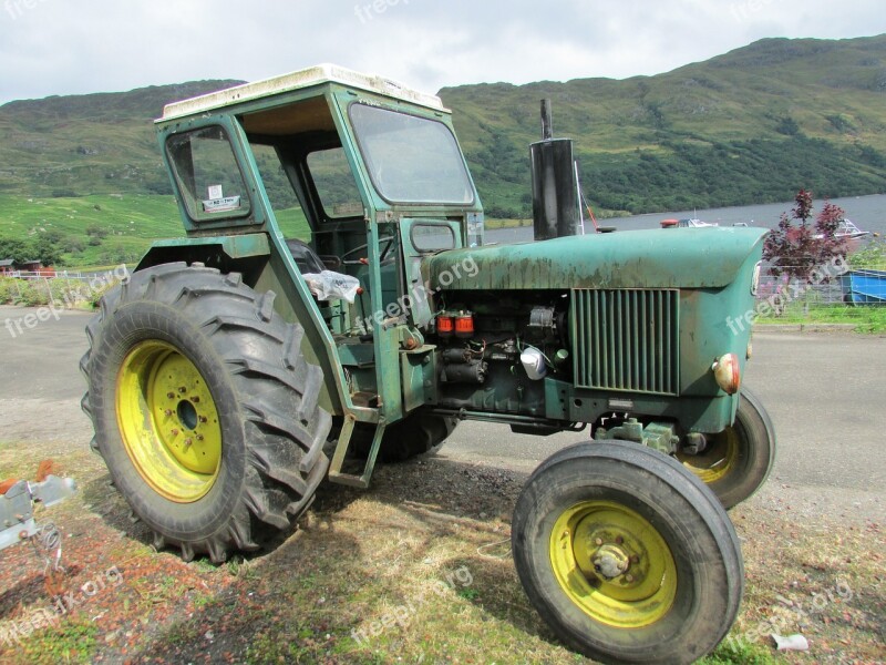 John Deere Old Tractor Farm Machinery Agricultural Vehicle Vintage