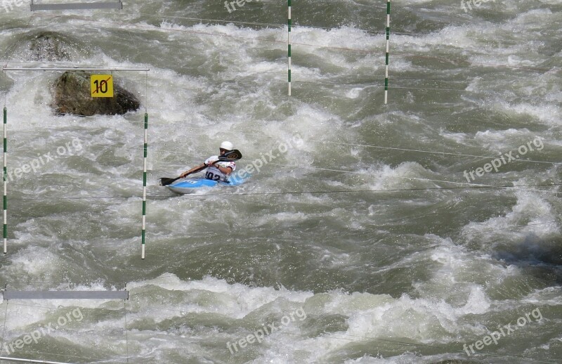 Kayak Canoeing Water Sports Water Action