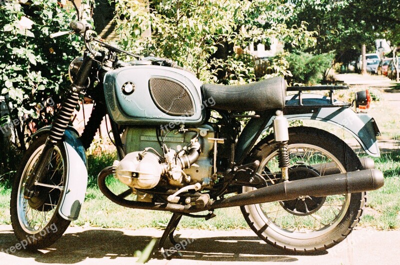 Bmw Motorcycle Motorbike Vintage Retro